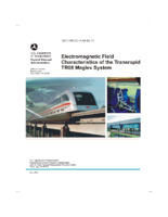 Electromagnetic Field Characteristics of the Transrapid TR08 Maglev System