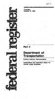 PART 135 AMENDMENTS 1357