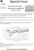 Special Issue  Weekly Traffic Volume Report Interstate Travel for Week No 28 7122021  7182021