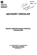 AC 212G Export Airworthiness Approval Procedures