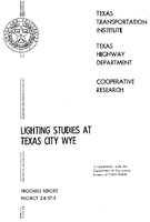Lighting Studies at Texas City Wye