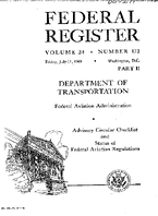 AC 002M Advisory Circular Checklist and Status of Federal Aviation Regulations