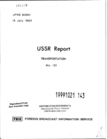 USSR Report Transportation No 121
