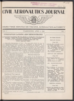 Civil Aeronautics Journal April 1 1940
