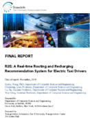 R2E A RealTime Routing and Recharging Recommendation System for Electric Taxi Drivers