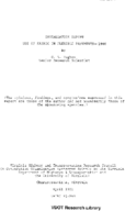 Use of fabric in flexible pavements 1980  installation report