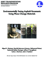 Environmentally Tuning Asphalt Pavements Using Phase Change Materials