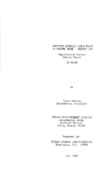 Modified rockfall catch fence Mayflower Creek  Detroit Dam  interim Report