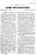 Investigation of Aircraft Accident NORTHEAST AIRLINES PORTLAND MAINE 19490811