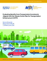 Evaluating Benefits from Transportation Investments Aligned with the Climate Action Plan for Transportation Infrastructure CAPTI