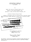 Interim Report of Research on FullScale Prestressed Panel Type Bridge
