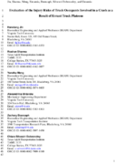 Evaluation of the Injury Risks of Truck Occupants Involved in a Crash as a Result of Errant Truck Platoons