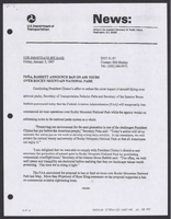 Department of Transportation News Releases JanuaryJune 1997