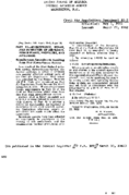 Part 18 Miscellaneous Amendments Resulting From First Airworthiness Review