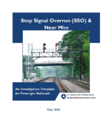 Stop Signal Overruns SSO  Near Miss An Investigation Template for Passenger Railroads