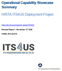 Operational Capability Showcase Summary HIRTA ITS4US Deployment Project
