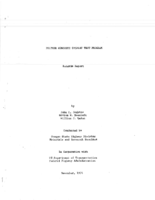 Polymer concrete overlay test program  interim report