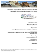 Cantwell to Healy  Parks Highway Milepost 203259 Planning  Environmental Linkages PEL Study