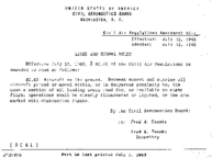 Part 60 Amendment 601 Light And Signal Rules
