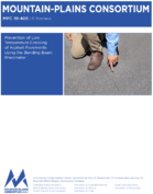 Prevention of Low Temperature Cracking of Asphalt Pavements Using the Bending Beam Rheometer