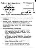 AC 15051002 Priorities Under the FederalAid Airport Program for FY 1967