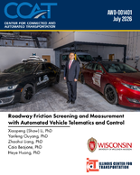 Roadway Friction Screening and Measurement With Automated Vehicle Telematics and Control