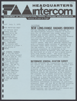 FAA Headquarters Intercom JulyDecember 1975