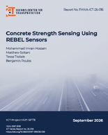 Concrete Strength Sensing Using REBEL Sensors