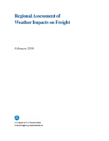 Regional Assessment of Weather Impacts on Freight