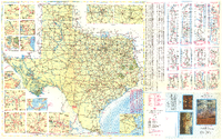 Texas Highway Department Official Map February 15 1947