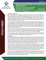Influencing Travel Behavior via an OpenSource Platform Phase 2 Brief