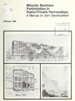 Minority Business Participation in PublicPrivate Partnerships A Manual on Joint Development