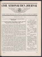 Civil Aeronautics Journal May 1 1940