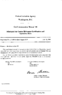 CAM 46 Supplement No 1  CAM 46 dated August 1959  Revision To CAM 46 71560