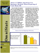 OmniStats About 23 Million Americans Use Improper Methods When Disposing of Used Motor Oil