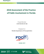 2018 Assessment of the Practice of Public Involvement in Florida