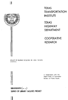 Effect of Highway Building on Local Economy Bibliography