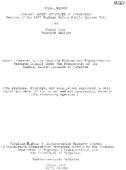Highway safety attitudes of Virginians  Results of the 1977 highway safety public opinion poll final Report
