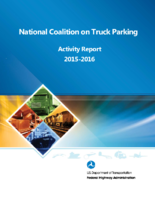 National Coalition on Truck Parking Activity Report 2015  2016