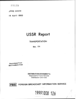 USSR Report  transportation No 114