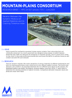 Relation Between the Dynamic Modulus of Asphalt Materials and Its Cracking Tolerance Index Research Brief