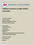 Yielding Compliance at High Visibility Crosswalks