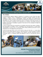 Professional Capacity Building PCB for Communications Factsheet