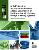 A SelfSensing Adaptive Material for a New Generation of Multifunctional Highway Bridge Bearing Systems