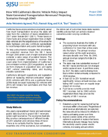 How Will Californias Electric Vehicle Policy Impact StateGenerated Transportation Revenues Projecting Scenarios through 2040 Summary
