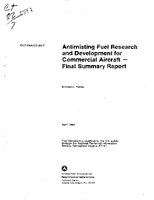 Antimisting Fuel Research and Development for Commercial Aircraft Summary Report