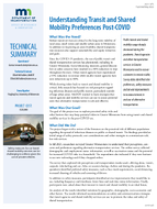 Understanding Transit and Shared Mobility Preferences PostCOVID