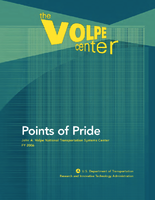 Points of Pride John A Volpe National Transportation Systems Center FY 2006