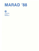 Annual Report of the Maritime Administration for Fiscal Year 1988 MARAD 1988