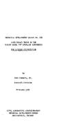 BirdImpact Tests of The Boeing Model 707 Airplane Windshield